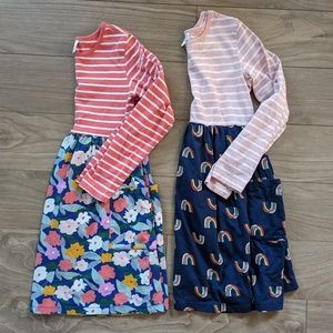 Hanna Andersson Size 10 Set of Two Dresses